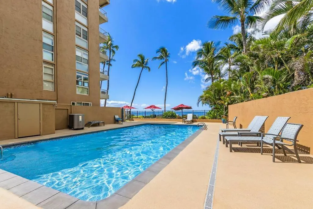 Nani Kai Hale 208- Beachfront 1 Bedroom 2 Bathroom Condo, Oceanview Kihei 0*,