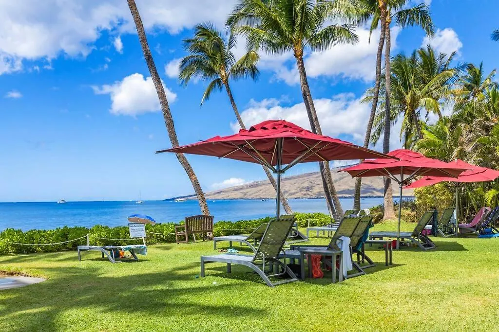 Nani Kai Hale 208- Beachfront 1 Bedroom 2 Bathroom Condo, Oceanview Kihei 0*,  Stati Uniti